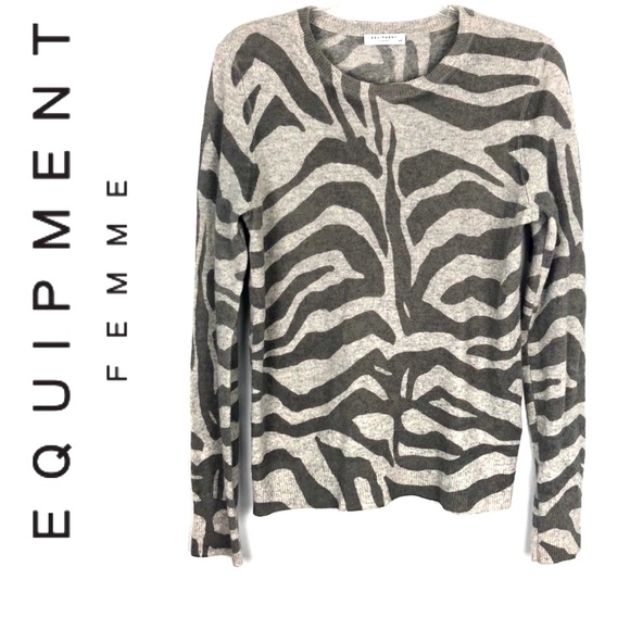 Equipment Cashmere Sweater Sz Small - Picture 1 of 5